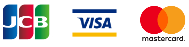 JCB, Visa, Mastercard